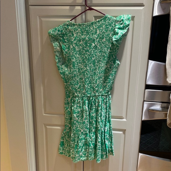 Universal Thread Green Patterned Top Size Small - Picture 4 of 4